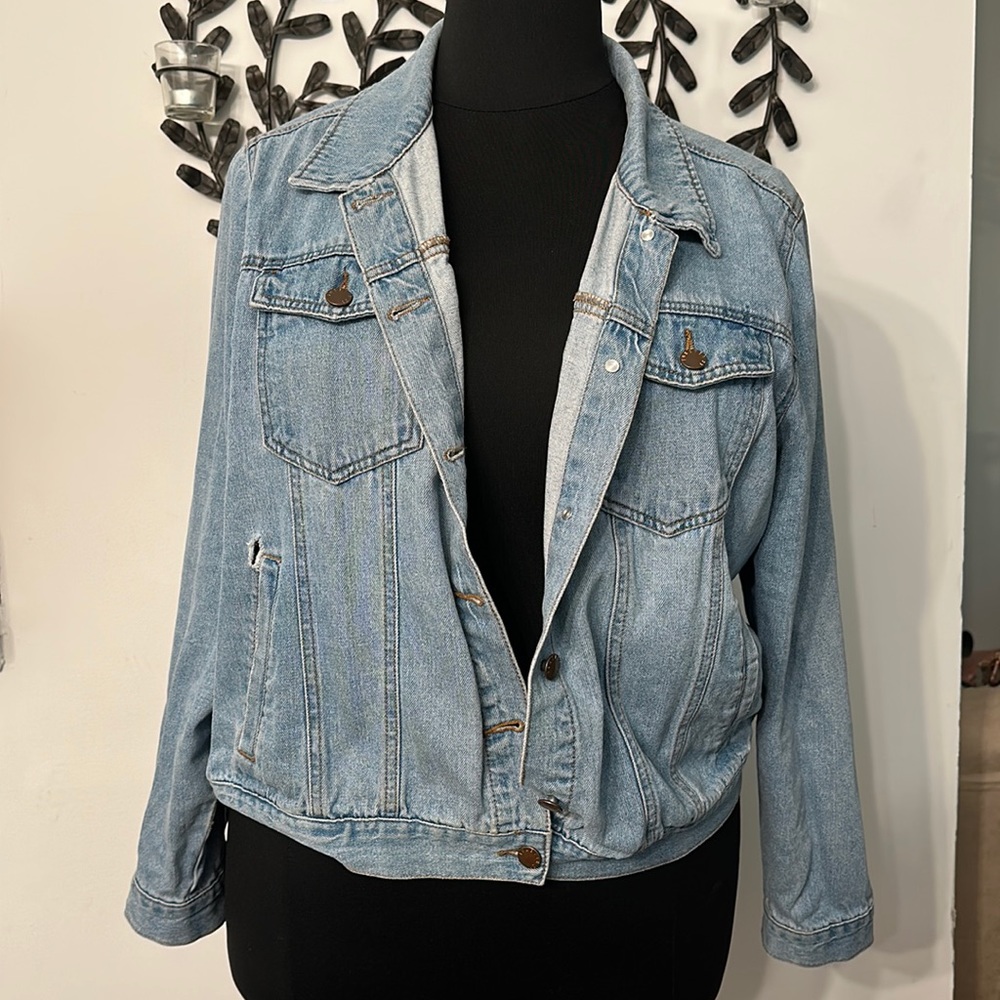 Forever21 Plus Size Jean Jacket